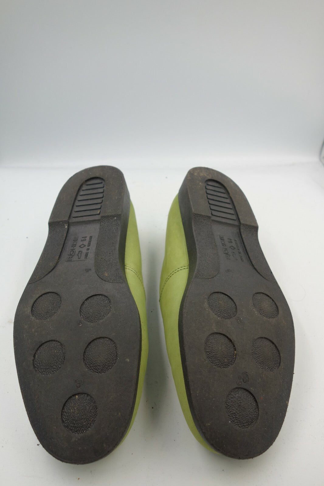 ES0005 Damen Halbschuhe von Rhode, grün, Gr. 5,53