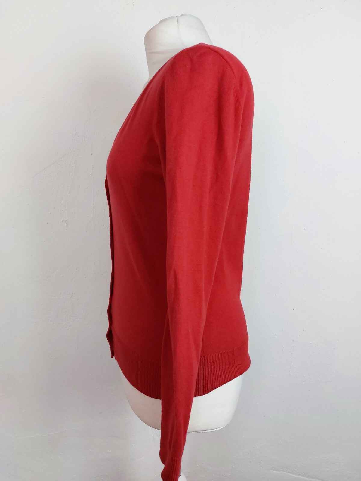 EK4176 Damen Strickjacke von Street One, rot, Gr. 362