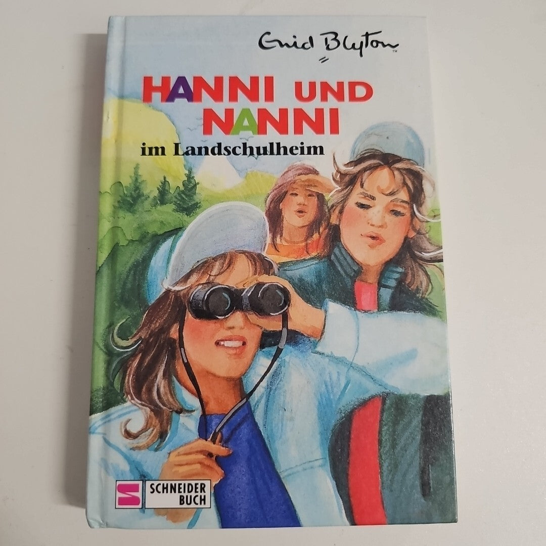 EB1457 Hanni und Nanni 15: Hanni und Nanni im Landschulheim von Enid Blyton 0