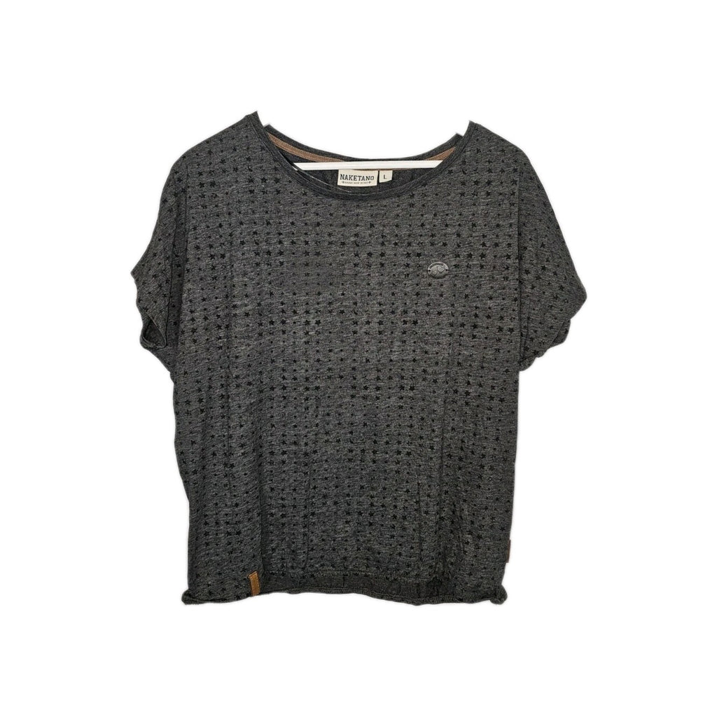 EK9575 Damen T-Shirt Naketano Gr.L Grau0