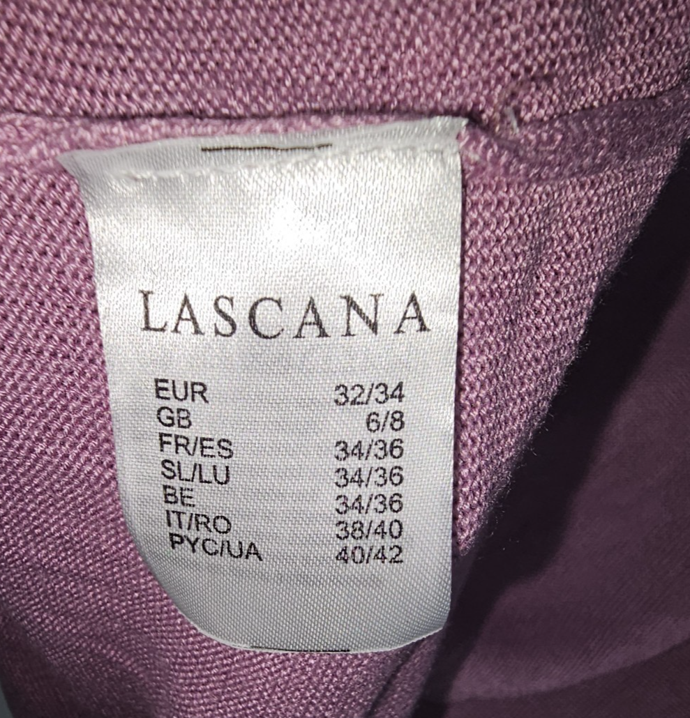 EK8197 Damen Sweatshirt, Lila, Gr. 32/342