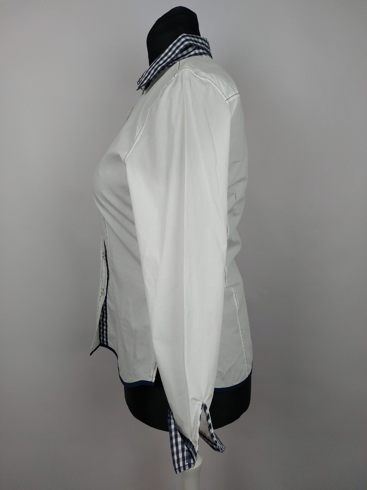 EK3916 Damen Bluse von Erfo, weiß, Gr.402
