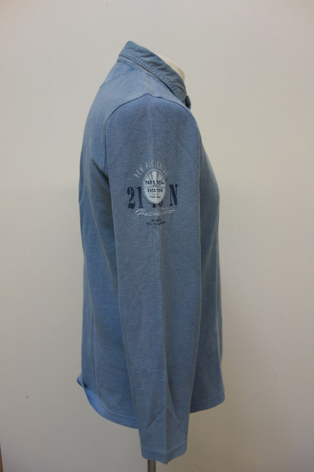 EK0709 Herren Oberteil von Camel Ative Größe M blau2