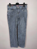 EK0014 Mädchen Jeans von Street One, blau-weiß, Gr.26/260