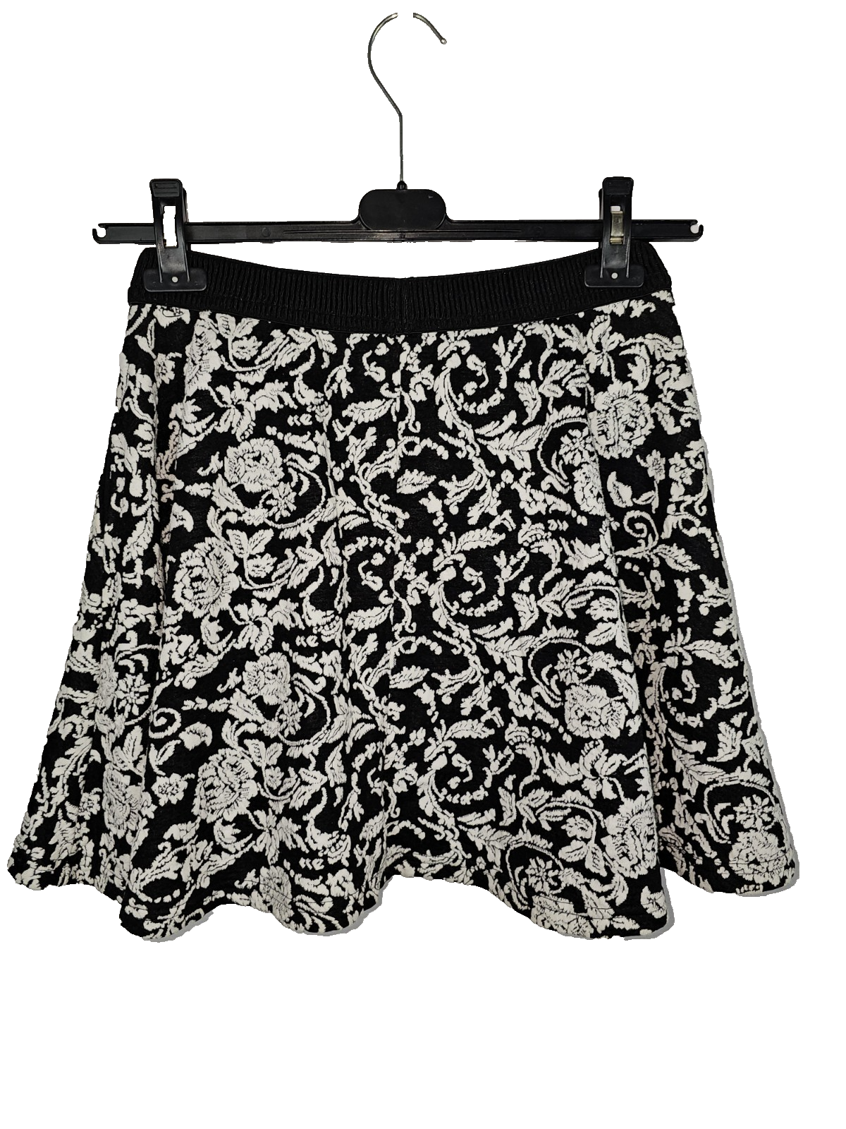 EK7744 Damen Rock von FB Sister, schwarz-weiß, Gr.M2