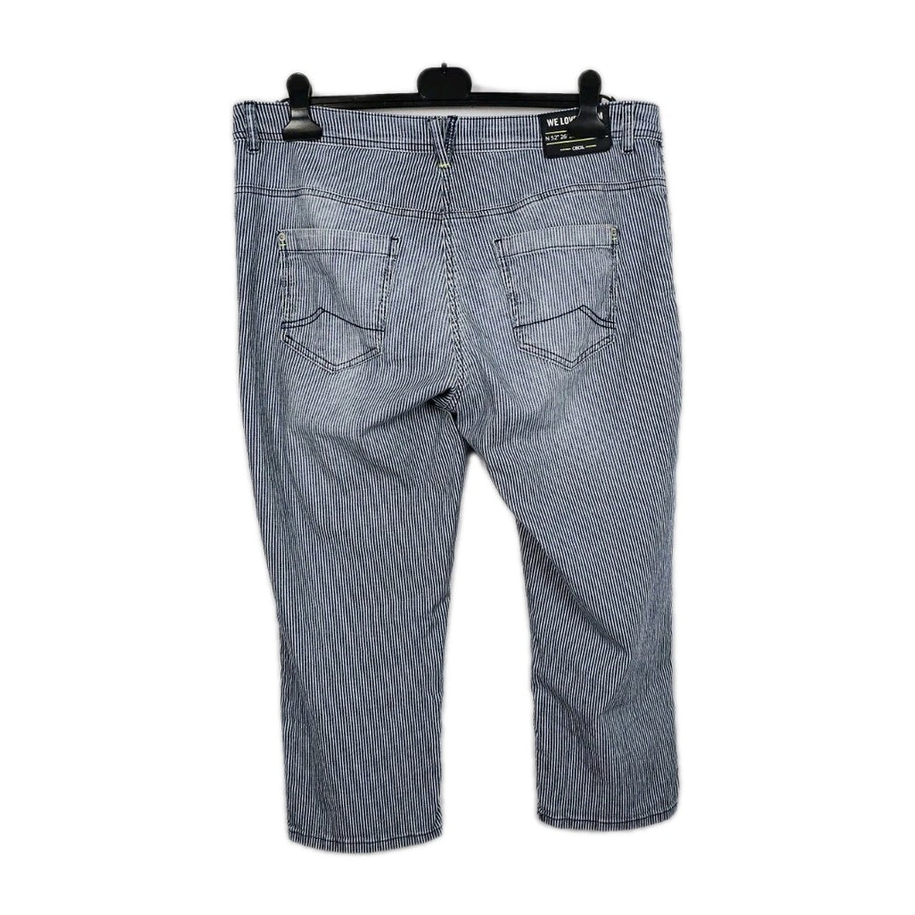 EK10459 Damen Hose von Cecil, Blau/Weiß, Gr. 322