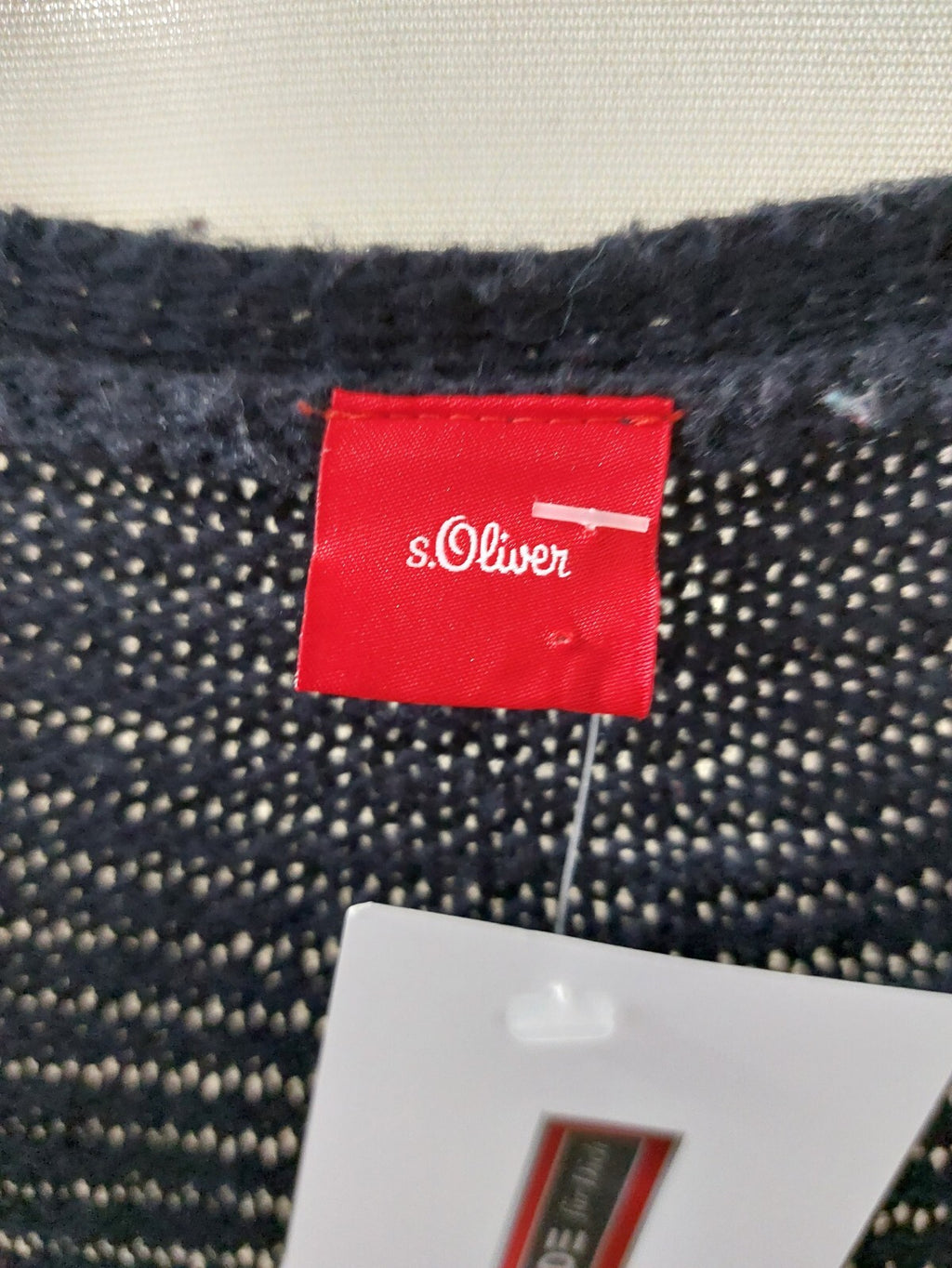 EK4149 Mädchen Strickjacke von s.Oliver, blau, Gr.M/ 1523