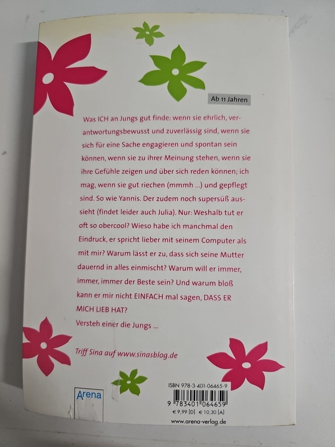 EB1060 DIE JUNGS UND ICH - ILONA EINWOHLT - TASCHENBUCH AB 11 JAHREN2
