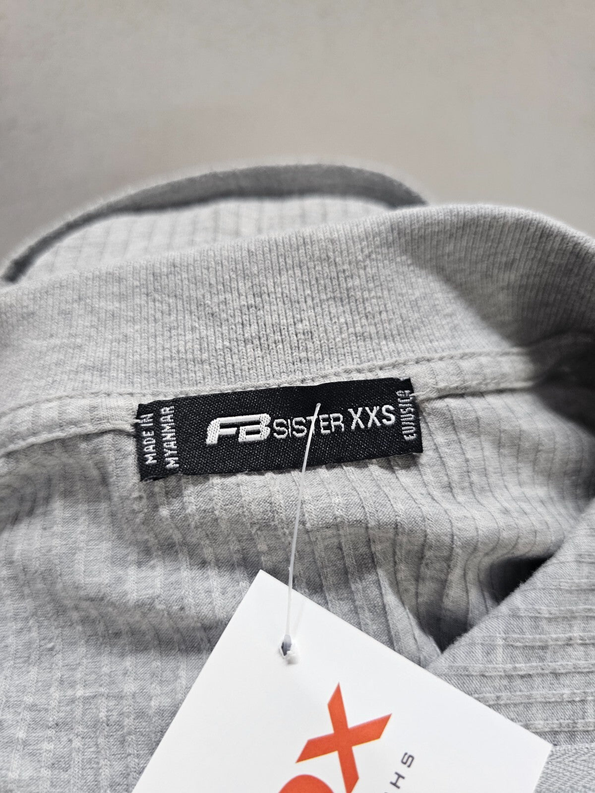 EK6049 Damen Kleid von FB Sister, grau, Gr. XXS5