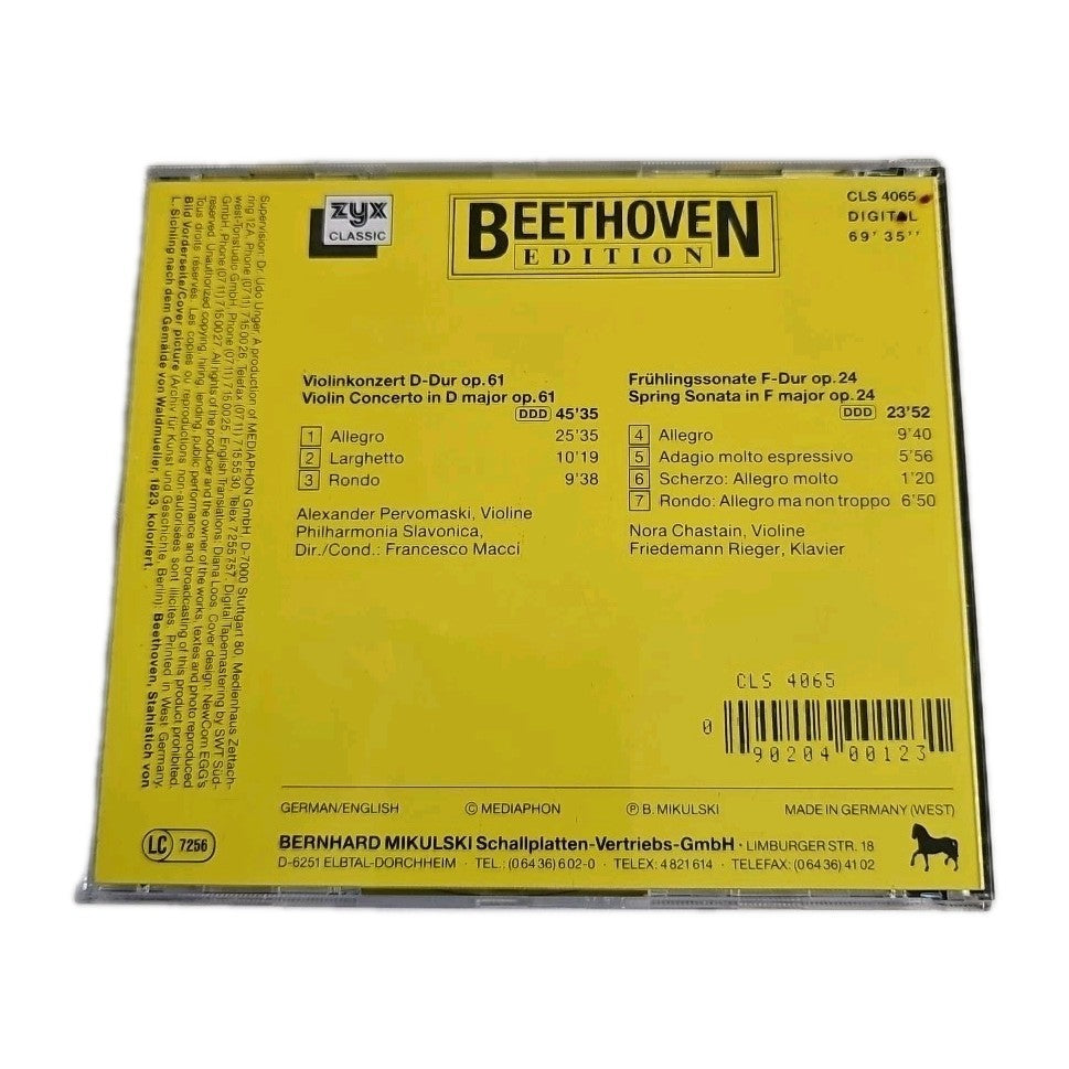 EB4074 Violinkonzert / Frühlingssonate von Ludwig Van Beethoven v1