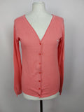 EK3413 Damen Strickjacke von Abercrombie & Fitch, Koralle, Gr. S0