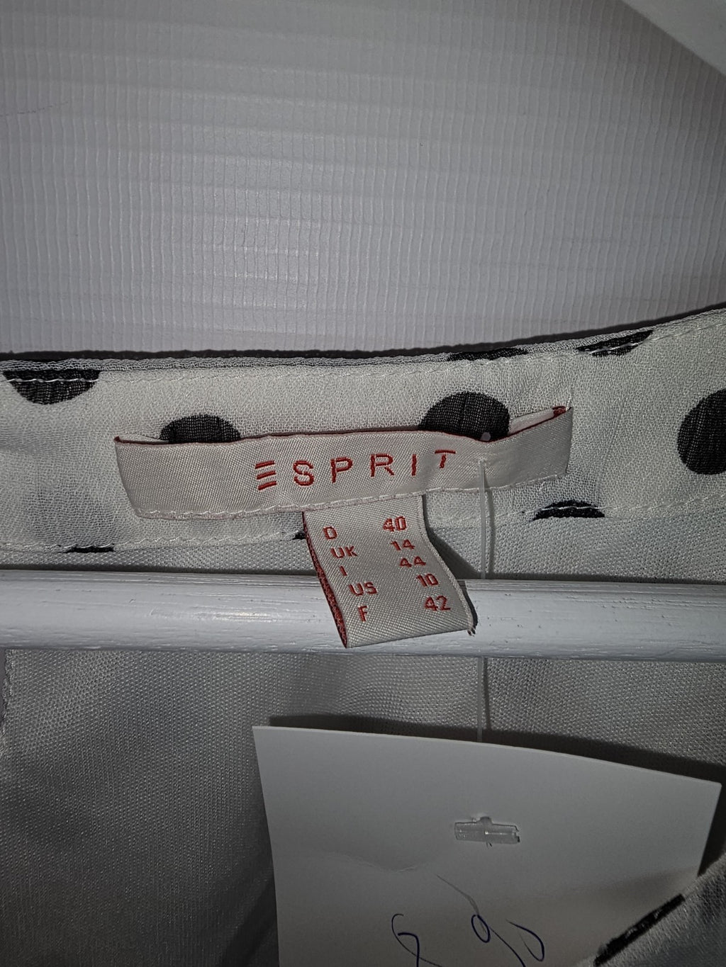 EK7625 Damen Bluse von Esprit, Weiß, Gr. 402