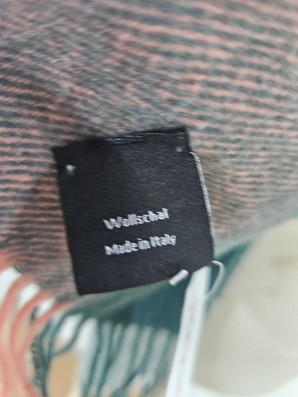 EK6038 Damen Schal, rosa-grün-beige, one size1