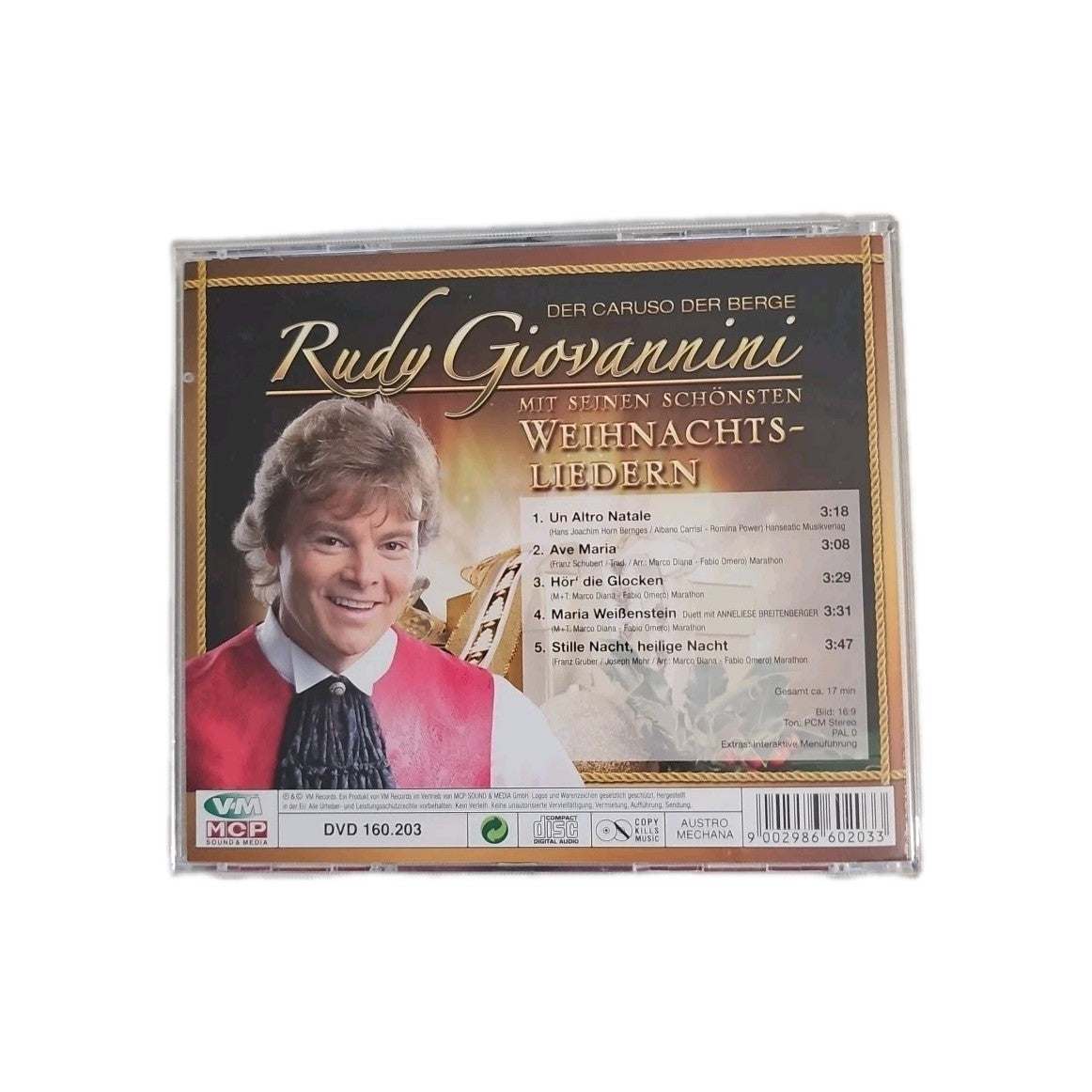EB3732 CD Rudy Giovannini Mit Seinen Schönsten Weihnachts Liedern1