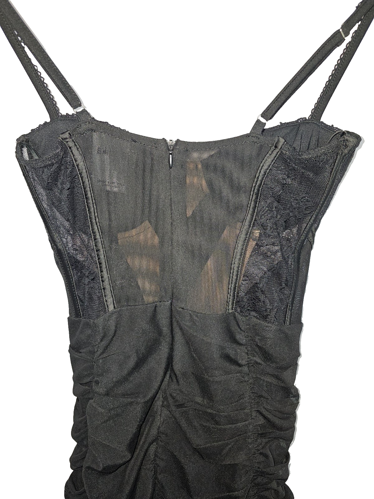 EK7438 Damen Kleid von Bershka, schwarz, Gr.S4