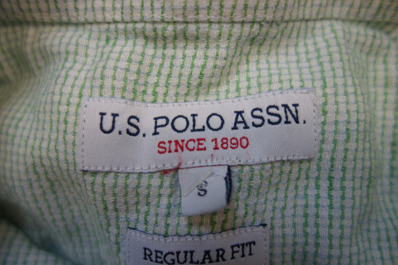 EK2553 Herren Hemd von U.S. Polo Assn. kariert, Gr. S4