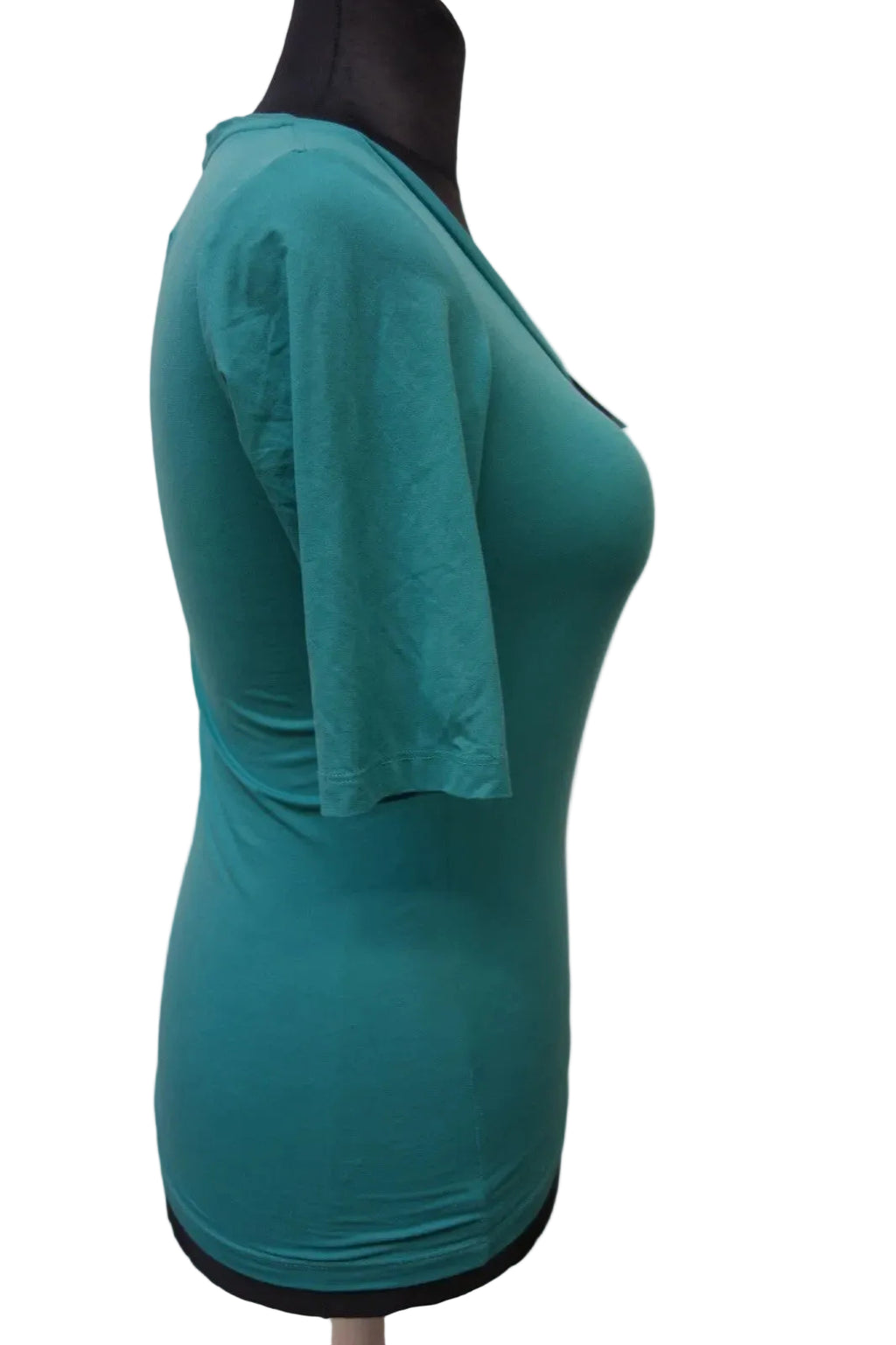 EK0494 Damen T-Shirt von Hug Boss, grün, S/M2