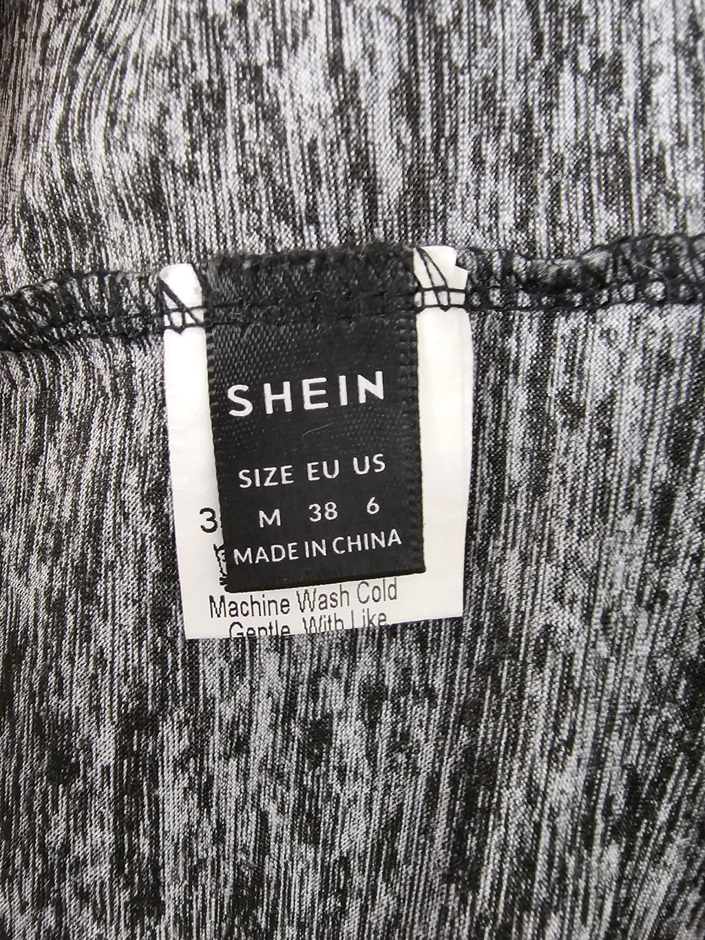 EK8140 Damen Top von SheIn, grau, Gr.M2
