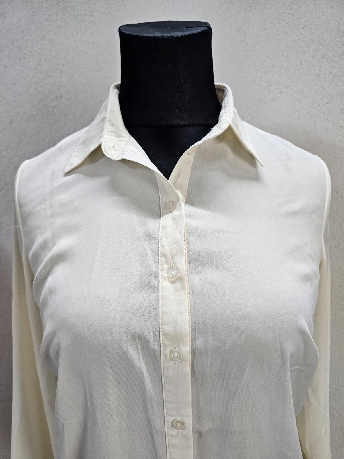 EK5906 Damen Bluse von bpc, creme, Gr. 401