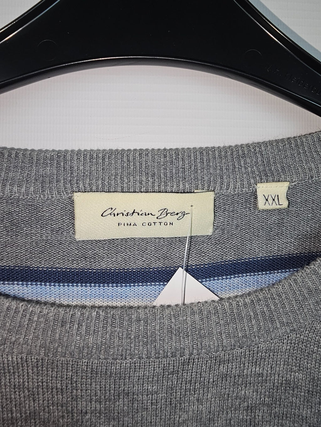 EK3806 Herren Pullover von Christian Berg, Grau, Gr.: XXL1