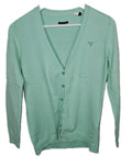 EK9095 Damen Strickjacke von Premium Cotton, Türkis, Gr. L0