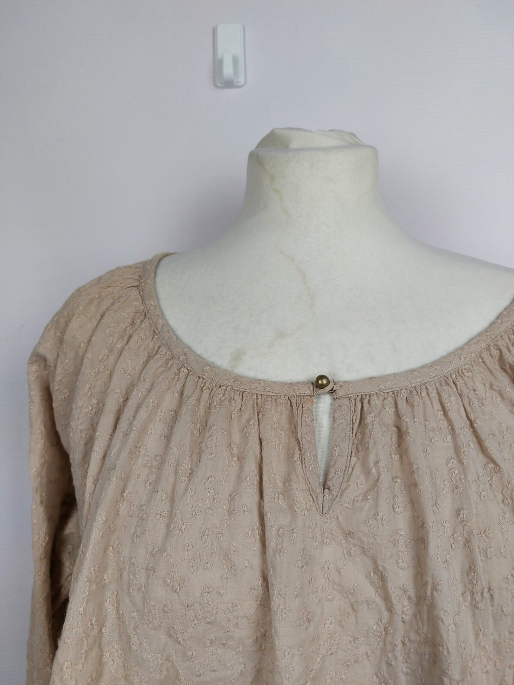 EK3725 Damen Bluse von Kaffe, beige, Gr.442