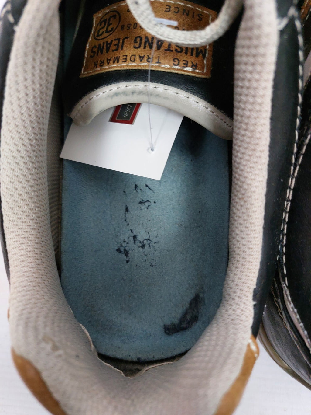 ES0495 Herren Schuhe von Mustang, dunkelgrau, Gr. 467