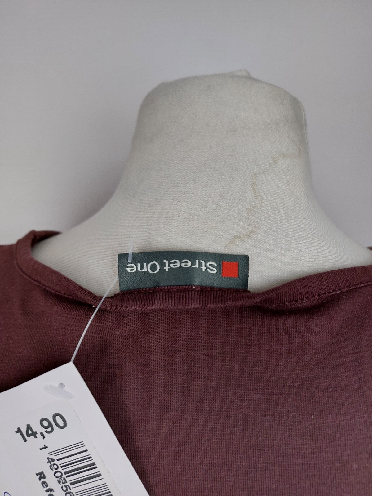 EK5125 Damen T-Shirt von Street One, mauve, Gr. 406