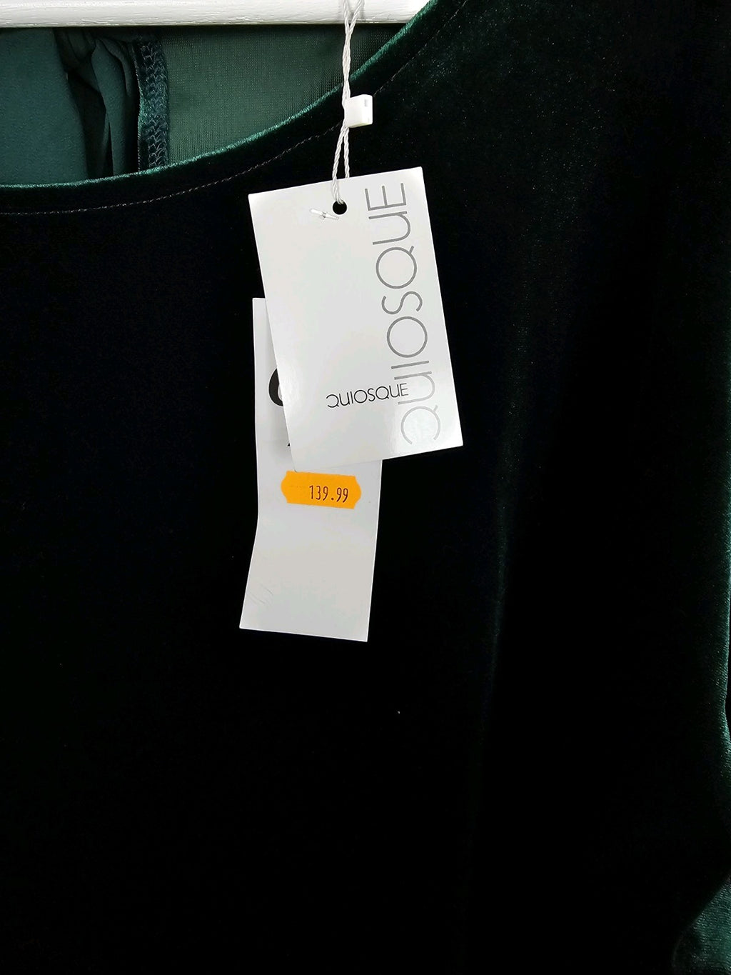 EK9170 Damen Kleid von Quiosque, Dunkelgrün, Gr. 441