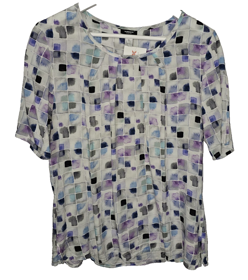 EK8614 Damen Bluse von Walbusch, Mehrfarbig, Gr. 400