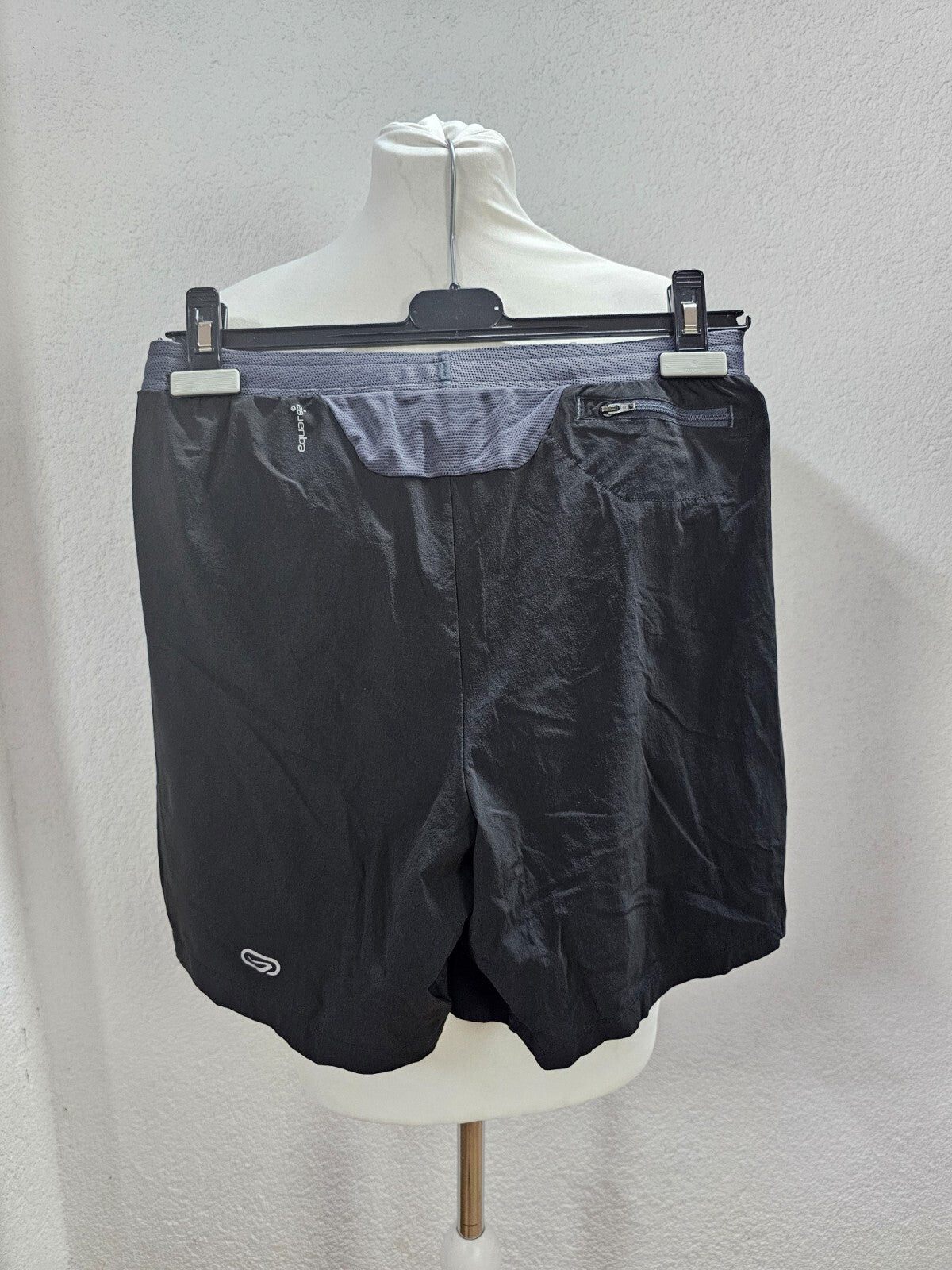 EK6242 Damen Sport Shorts von Kalenji, schwarz, Gr.M3