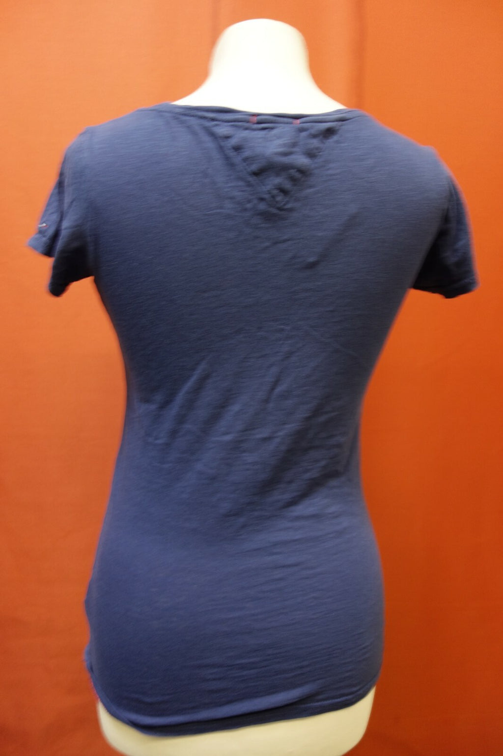 EK0370 Damen T-Shirt von Hilfiger Denim, blau, S4