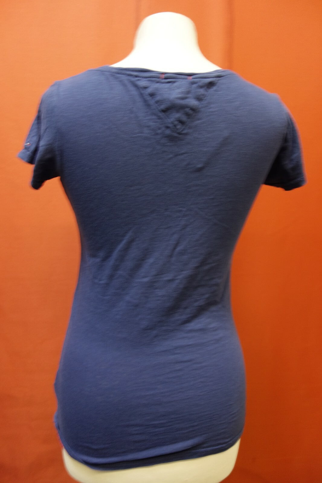 EK0370 Damen T-Shirt von Hilfiger Denim, blau, S4