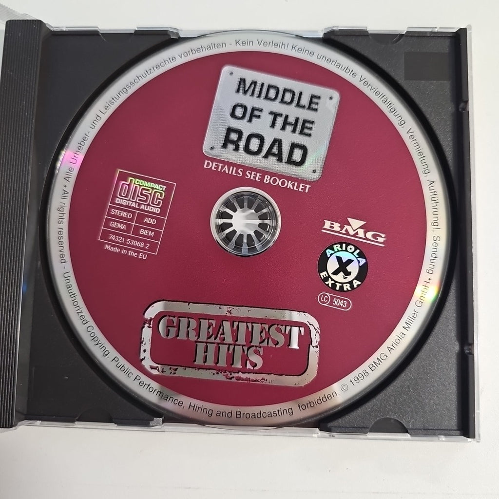 EB3204 CD MIDDLE OF THE ROAD – "GREATEST HITS"  NEU in Folie1