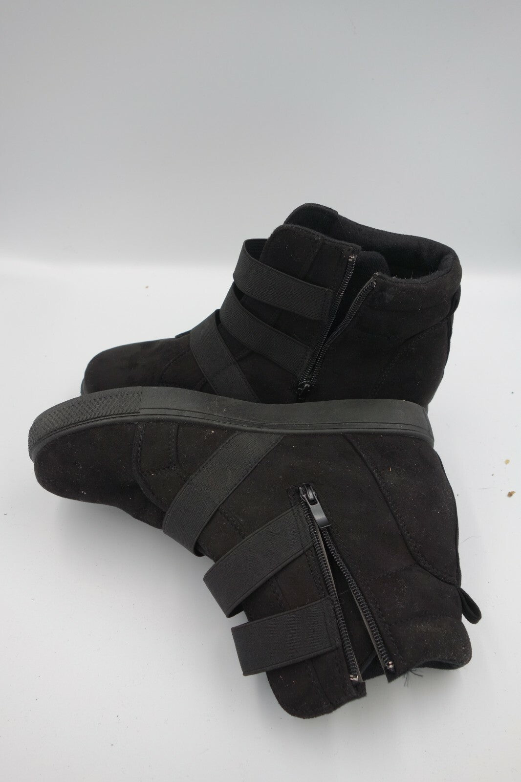 ES0149 Damen Stiefeletten, schwarz, 418