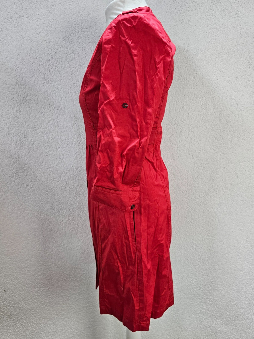 EK5753 Damen Blusenkleid von Mango, rot, Gr. XS/S3