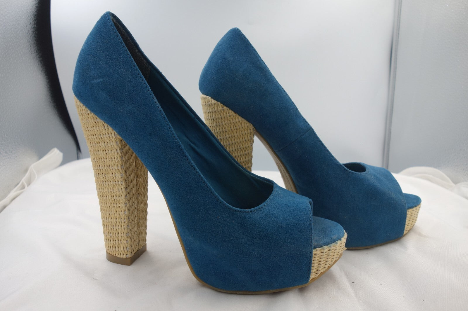 ES0043 Damen Pumps von Jennifer, blau, Gr. 383