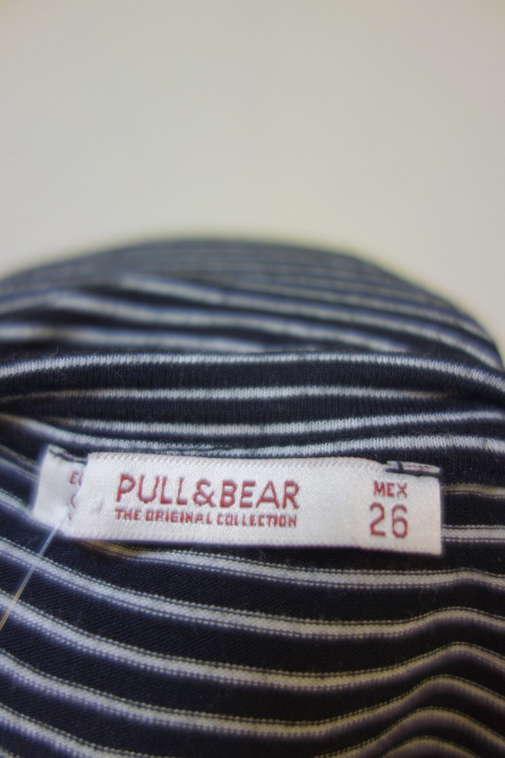 EK3094 Damen Kleid von Pull&Bear, gestreift, Gr. S4