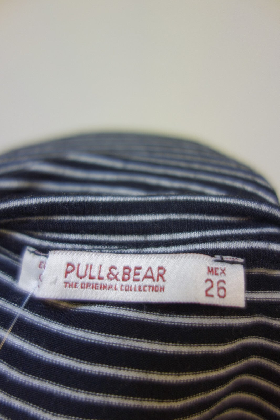 EK3094 Damen Kleid von Pull&Bear, gestreift, Gr. S4