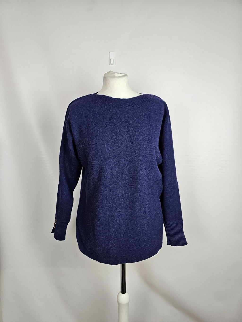 EK6544 Damen Pullover von Les etoiles claires, blau, Gr.L/XL0