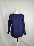 EK6544 Damen Pullover von Les etoiles claires, blau, Gr.L/XL0