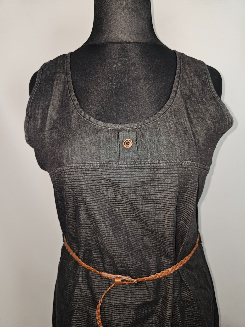 EK1176 Damen Kleid von Alife and Kickin, grau, Gr.XL1