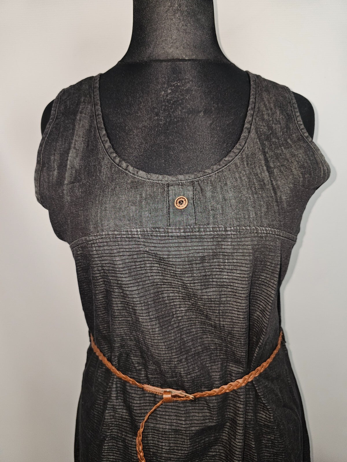 EK1176 Damen Kleid von Alife and Kickin, grau, Gr.XL1