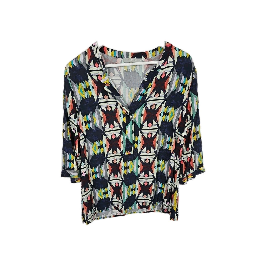 EK9901 Damen T-Shirt Betty&Co Gr.38 Bunt0