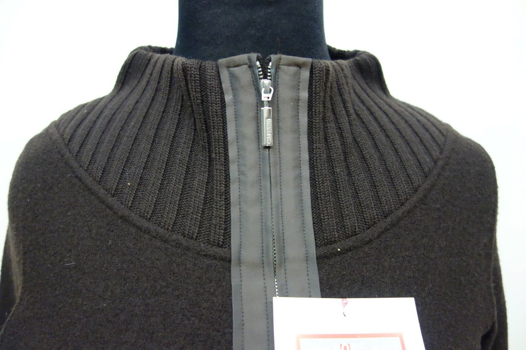 EK0757 Damen Strickjacke von Carlo Colucci, braun, 381