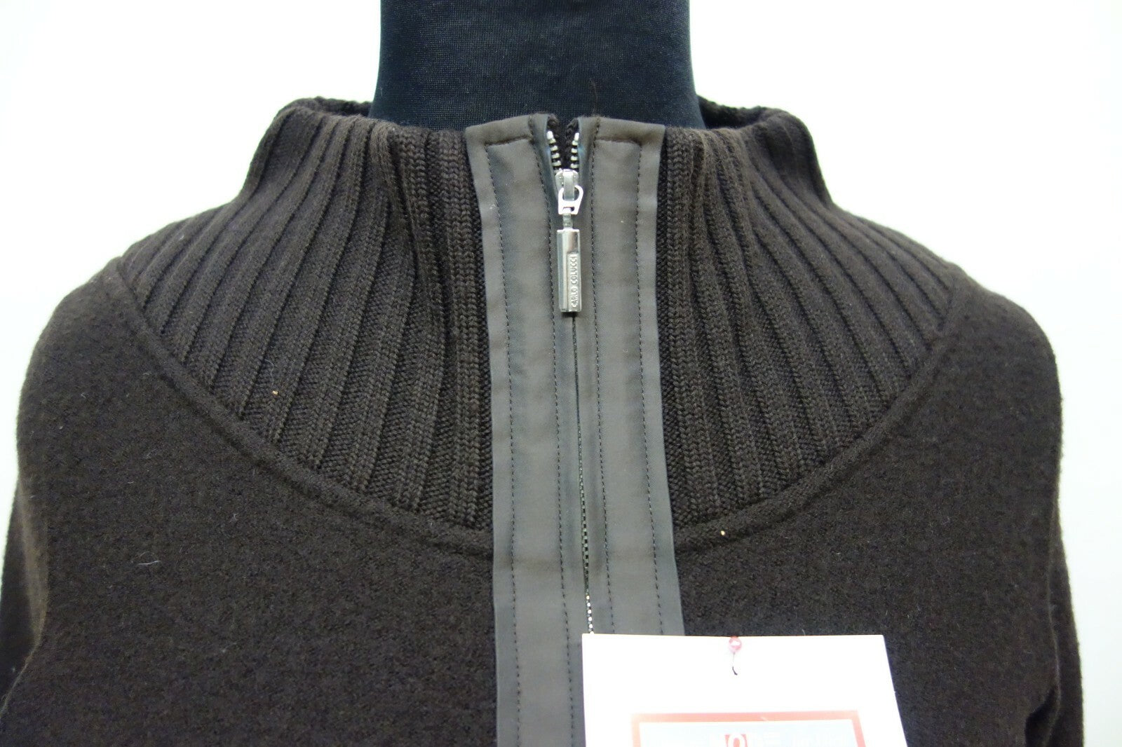 EK0757 Damen Strickjacke von Carlo Colucci, braun, 381