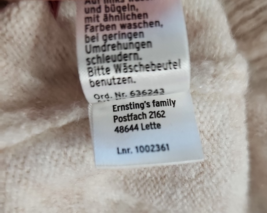 EK7569 Damen Pullover von Gina, beige, Gr.L (42/44)6