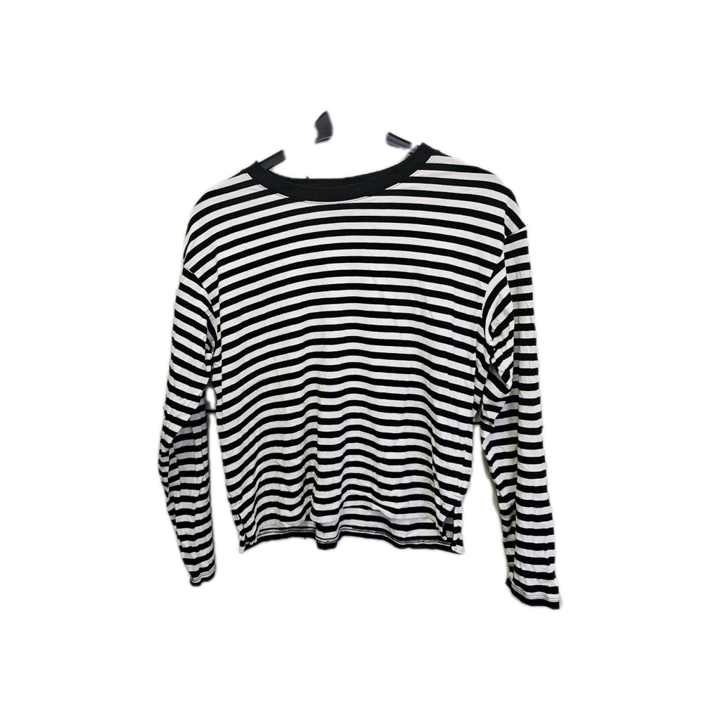 EK6365 Damen Tshirt Bon MONKL , Schwarz Weiß Gestreift, Gr. S0
