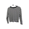 EK6365 Damen Tshirt Bon MONKL , Schwarz Weiß Gestreift, Gr. S0