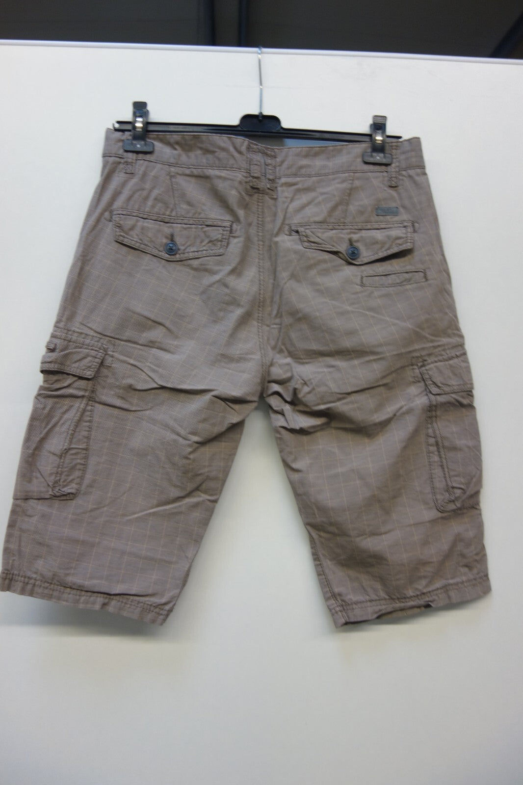 EK2519 Herren Shorts von Esprit, Gr. 32, kariert, braun3